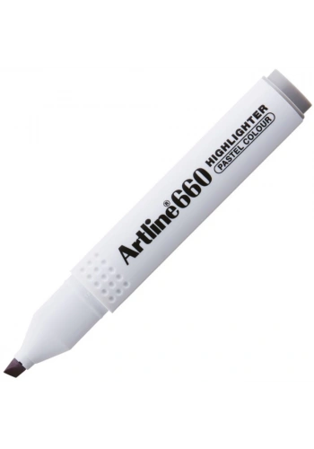 Artline Fosforlu Kalem Kesik Uç 1,0-4,0 MM Pastel Grey EK-660N
