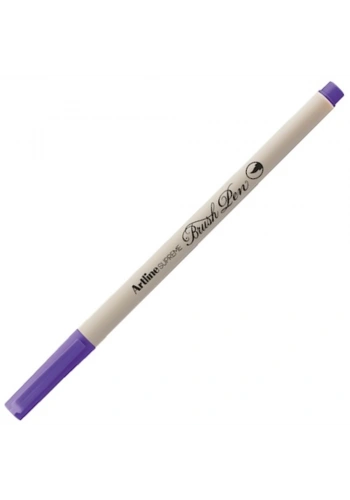 Artline Supreme Brush Uçlu Kalem Fosforlu Mor EPFS-F