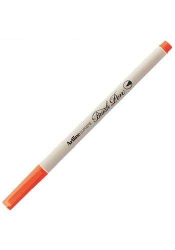 Artline Supreme Brush Uçlu Kalem Fosforlu Turuncu EPFS-F