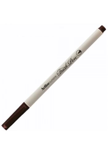Artline Supreme Brush Uçlu Kalem Koyu Kahve EPFS-F