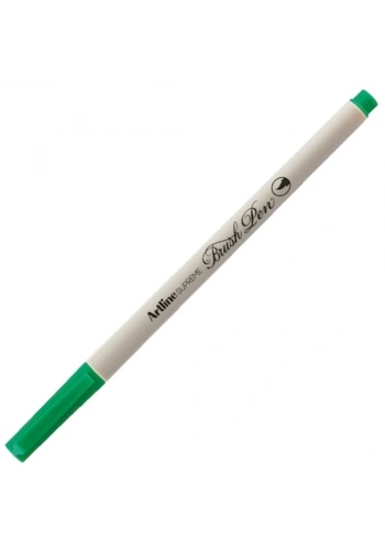 Artline Supreme Brush Uçlu Kalem Yeşil EPFS-F