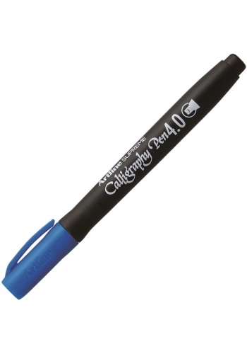 Artline Supreme Calligraphy Pen 4.0 Uç:4,0 MM Mavi