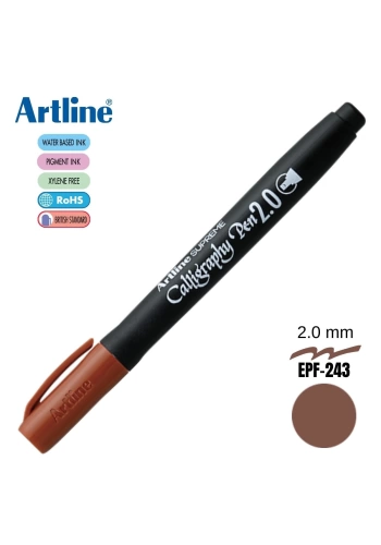 Artline Supreme Kaligrafi Kalemi 1.0 Sepya