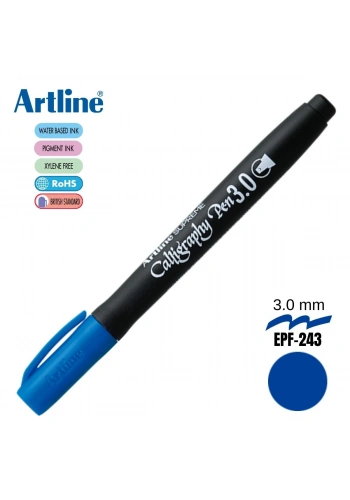 Artline Supreme Kaligrafi Kalemi 3.0 Mavi