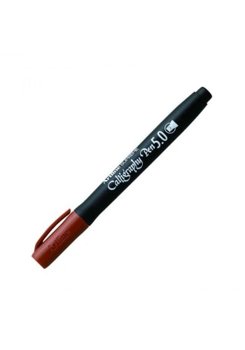 Artline Supreme Kaligrafi Kalemi 5.0 mm. Sepia (Kahverengi)