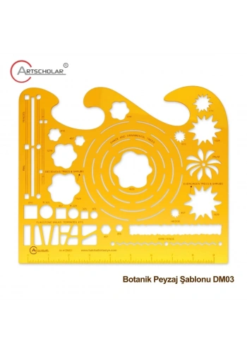 Artscholar Botanik Peyzaj Şablonu