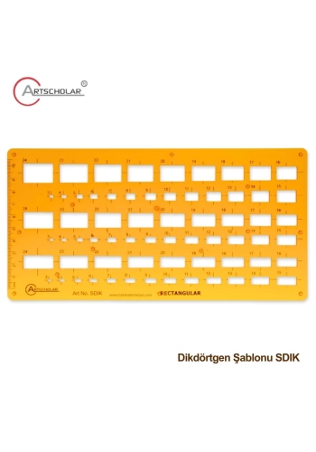 Artscholar Dikdörtgen Şablonu