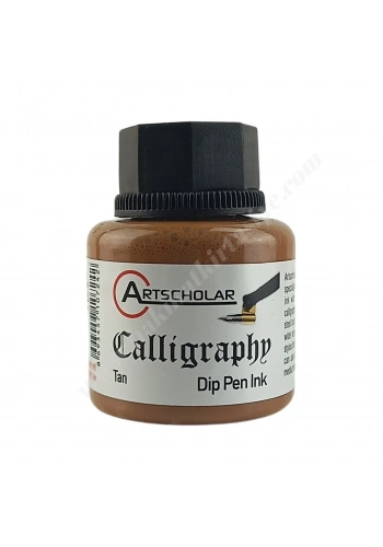Artscholar Kaligrafi Mürekkebi 35ml Tan