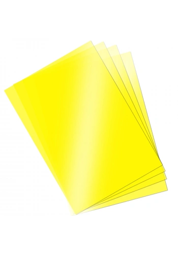 Asetat Kağıdı Şeffaf Sarı 250 Mikron 35x50 İnce 3lü