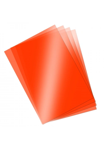 Asetat Kağıdı Şeffaf Turuncu 250 Mikron 50x70 İnce 3lü