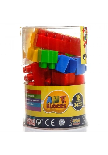 Asya Oyuncak Ant Blocks 34 Parça ANT034