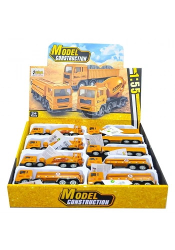 Asya Oyuncak İş Makinası Metal Karışık 22768-222-5