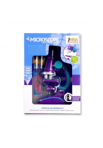 Asya Oyuncak Mikroskop Pilli 450x