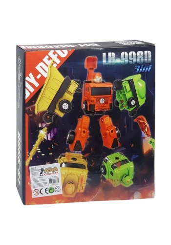 Asya Oyuncak Robot Transform 12279-LB-998D