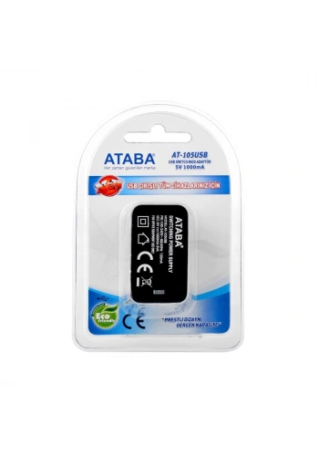 Ataba AT-105 USB 220V 5V 1000 mAh Adaptör