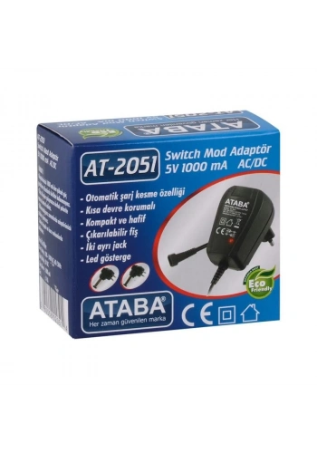 Ataba AT-2051 5V 1Ah Adaptör