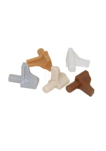 Ayder Plastik Dübbeli Raf Pimi 6 mm Beyaz - A 1811