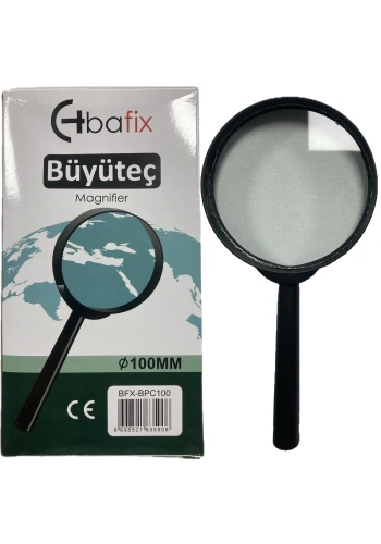 Bafix Büyüteç Plastik Çerçeveli 100 MM BFX-BPC100
