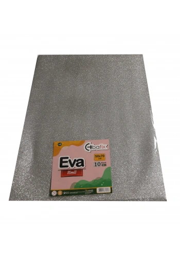 Bafix Eva Simli 50x70 Gümüş