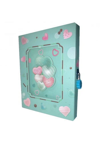 Bafix Hatıra Defteri Kilitli 16.8X21.8 BJ-2109