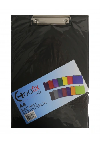 Bafix Kapaklı Sekreterlik Vip A4 Siyah BFX-1801