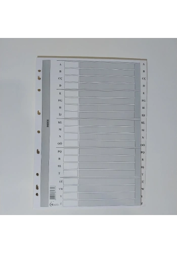 Bafix Seperatör A-Z Karton A4