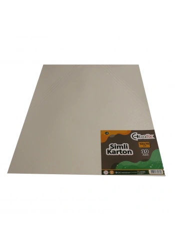 Bafix Simli Karton 50x70 Beyaz