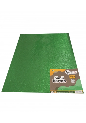 Bafix Simli Karton 50x70 Yeşil