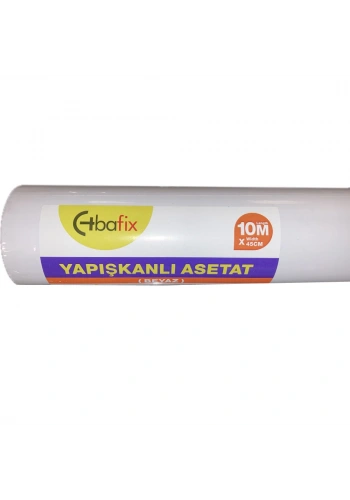 Bafix Yapışkanlı Rulo 45x10 Mt Beyaz BFX-YFR4510B