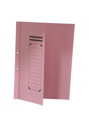 Bafix Yarım Kapak Dosya Karton Pembe