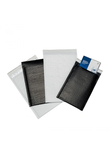 BANTLI BALONLU SİYAH ZARF 35X35 + 5 CM 100 adet