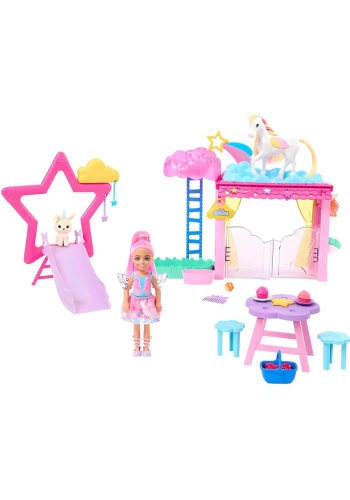 Barbie A Touch Of Magic Chelsea Ve Pegasus Oyun Seti MTL-HNT67