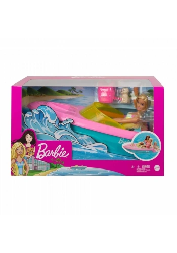 Barbie Bebek Ve Teknesi Oyun Seti GRG30