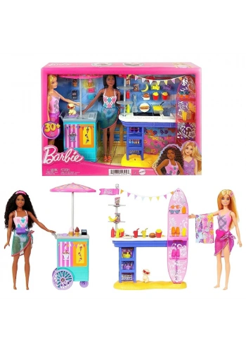 Barbie Brooklyn Ve Malibunun Sahildeki Yiyecek Standı MTL-HNK99
