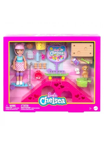 Barbie Chelsea Kaykay Parkı HJY35