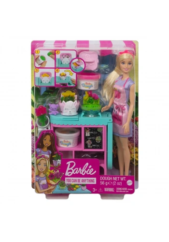 Barbie Çiçekçi Bebek Ve Oyun Seti GTN58