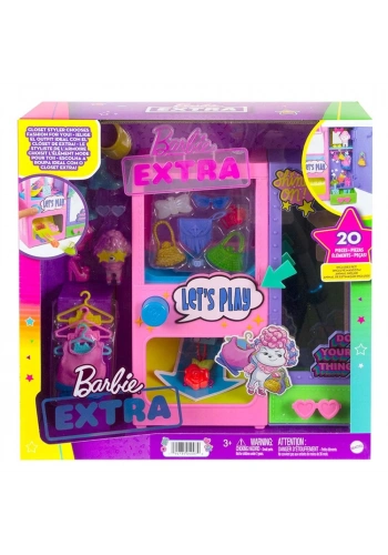 Barbie Extra Kıyafet Otomatı Oyun Seti MTL-HFG75