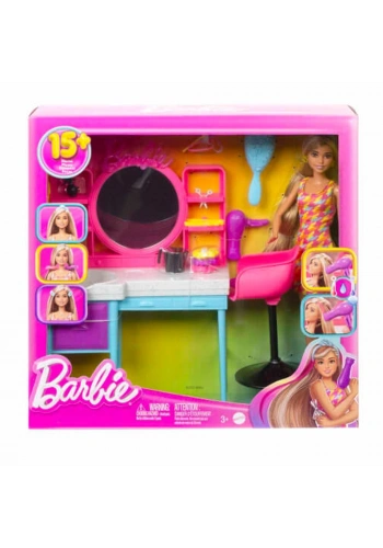 Barbie Muhteşem Kuaför Oyun Seti MTL-HKV00