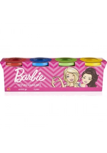 Barbie Oyun Hamuru 4 Lü (4x100 Gr.) GPN18