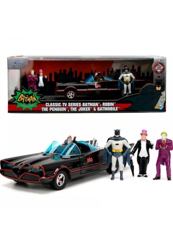 Batman Model Araba 1966 Class. Batmobile Deluxe 1:23