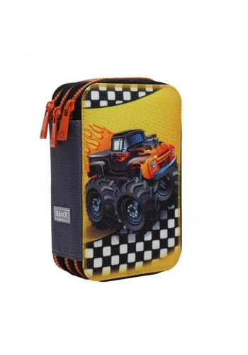 Bback 3 Katlı Kalem Çantası / Kalemlik / Kalem Kutusu Offroad Jeep