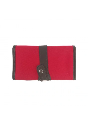 Bback Rulo Kalem Çantası 36 Bölümlü 45x19,5cm - Kırmızı