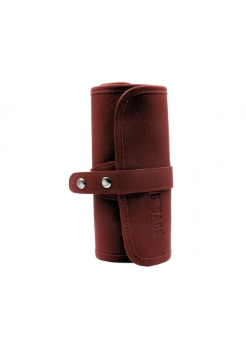 BBack Sanatsal Rulo Kalemlik Deri 36lı Bordo