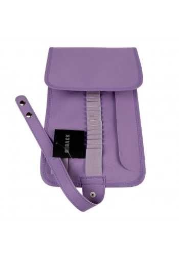 BBack Sanatsal Rulo Kalemlik Deri 36lı Lila