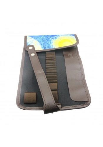 BBack Sanatsal Rulo Kalemlik Desenli 36lı Van Gogh