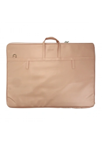 BBack Soft Deri Proje Çantası 55x75cm Pudra