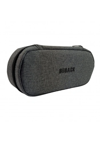 BBack Tek Bölmeli Fonksiyonel Kalem Çantası 22x10,5x6cm - Gri