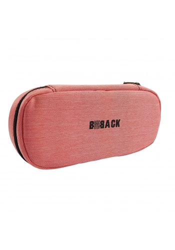 BBack Tek Bölmeli Fonksiyonel Kalem Çantası 22x10,5x6cm - Pembe