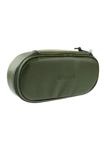 BBack Tek Bölmeli Fonksiyonel Kalem Çantası Deri Haki