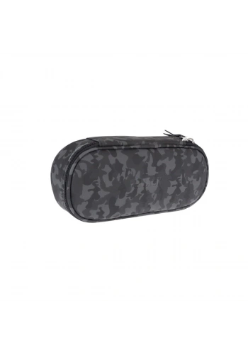 BBack Tek Bölmeli Fonksiyonel Kalem Çantası Deri Kamuflaj